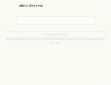 Tablet Screenshot of aimonkey.com